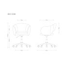 UNIQUE STILO forgó tárgyalószék