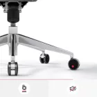 DIABLO V-BASIC ergonomikus irodai szék, fekete-szürke