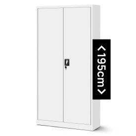   JAN NOWAK JAN H fém iratszekrény 900x1950x400, modell fehér