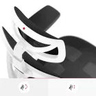 DIABLO V-BASIC ergonomikus irodai szék, fehér-fekete