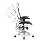 DIABLO V-BASIC ergonomikus irodai szék, fehér-fekete