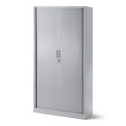 JAN NOWAK DAMIAN Fém szekrény harmonika ajtókkal, 900x1850x450, model szürke
