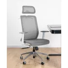 Unique ASOS irodai szék, fehér-szürke
