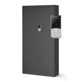   JAN NOWAK DANIEL fém iratszekrény 900x1850x400, modell antracit