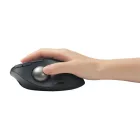 Egér, vezeték nélküli, optikai, hanyattegér, trackball, KENSINGTON "Orbit"