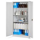 JAN NOWAK JAN H 4x készlet, fém iratszekrény 900x1950x400, modell szürke