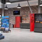 JAN NOWAK JAN H 4x készlet, fém iratszekrény 900x1950x400, modell antracit-piros