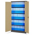 JAN NOWAK JAN H 4x készlet, fém iratszekrény 900x1950x400, modell antracit-dió