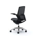 Okamura Finora prémium ergonomikus irodai szék - fekete váz, fekete keret, fekete háló