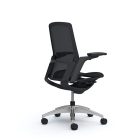 Okamura Finora prémium ergonomikus irodai szék - fekete váz, fekete keret, fekete háló