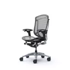 Okamura Contessa II prémium ergonomikus irodai szék - fekete keret, szürke háló