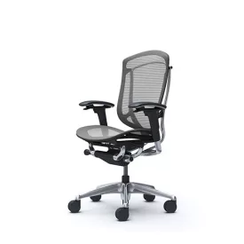   Okamura Contessa II prémium ergonomikus irodai szék - fekete keret, szürke háló