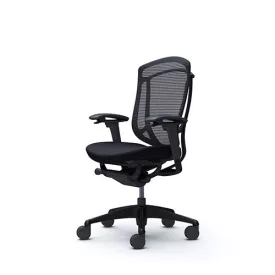   Okamura Contessa II prémium ergonomikus irodai szék - fekete váz, fekete keret, fekete szövet