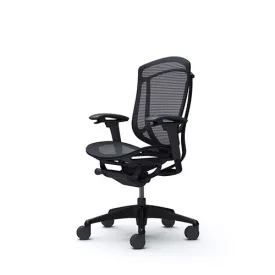   Okamura Contessa II prémium ergonomikus irodai szék - fekete váz, fekete keret, fekete háló