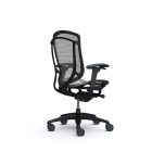 Okamura Contessa II prémium ergonomikus irodai szék - fekete váz, fekete keret, szürke háló