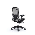 Okamura Contessa II prémium ergonomikus irodai szék - fekete váz, fekete keret, szürke háló