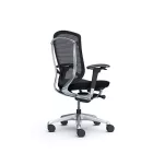 Okamura Contessa II prémium ergonomikus irodai szék - fekete keret, fekete szövetes ülőlap