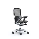 Okamura Contessa II prémium ergonomikus irodai szék - fekete keret, szürke szövetes ülőlap