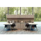 Okamura Contessa II prémium ergonomikus irodai szék - fekete keret, szürke szövetes ülőlap