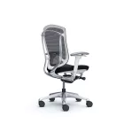 Okamura Contessa II prémium ergonomikus irodai szék - fehér keret, fekete szövet ülőlap