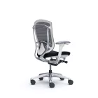 Okamura Contessa II prémium ergonomikus irodai szék - fehér keret, fekete szövet ülőlap