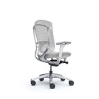 Okamura Contessa II prémium ergonomikus irodai szék - fehér keret, szürke szövetes ülőlap
