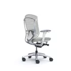 Okamura Contessa II prémium ergonomikus irodai szék - fehér keret, szürke szövetes ülőlap