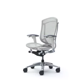   Okamura Contessa II prémium ergonomikus irodai szék - fehér keret, szürke háló