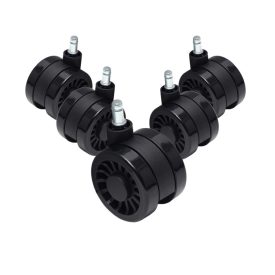   Diablo görgők székhez, 5 darabból álló készlet, fekete