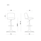 UNIQUE NOHO bárszék