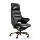 UNIQUE OMEGA valódi bőr vezetői irodai szék