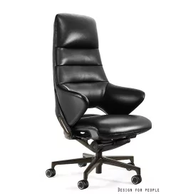 UNIQUE OMEGA valódi bőr vezetői irodai szék