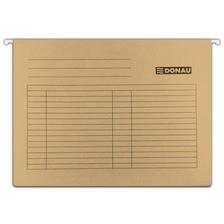 Donau Függőmappa, karton, A4, barna