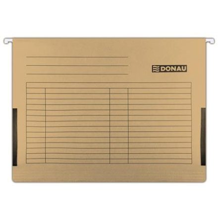 Donau függőmappa oldalvédelemmel, barna