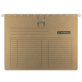 Donau Függőmappa gyorsfűző szerkezettel, barna