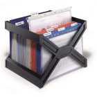 Függőmappa tároló, műanyag, DURABLE, CARRY plus, fekete