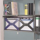 Függőmappa tároló, műanyag, DURABLE, CARRY plus, fekete