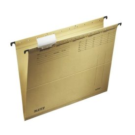   LEITZ  Függőmappa, karton, A4, "Alpha Standard", natúr