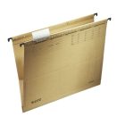 LEITZ  Függőmappa, oldalvédelemmel, karton, A4, Alpha, natúr