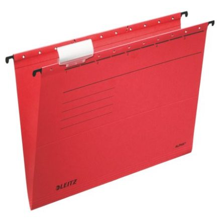 LEITZ  Függőmappa, karton, A4, Alpha Standard, több szín