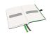 LEITZ Jegyzetfüzet, exkluzív, A6, kockás, 80 lap, keményfedeles, LEITZ "Complete", fekete