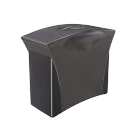   ESSELTE Függőmappa tároló, műanyag, 5 db függőmappával, mobil, "Europost", Vivida fekete