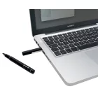 Prezentációs lézermutató, vezeték nélküli, LEITZ "Complete Pro 2 Presenter", fekete