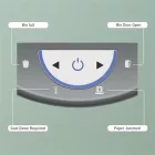 Iratmegsemmisítő, mikrokonfetti, 6 lap, LEITZ IQ OptiMax Home Office 225 P5