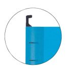 Esselte Classic függőmappa, újrahasznosított karton, A4, kék