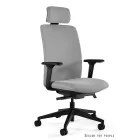 UNIQUE SHELL ergonomikus, szövet irodai szék