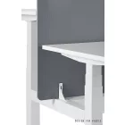 UNIQUE FIGHTER állítható magasságú dupla íróasztal 