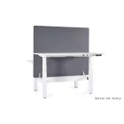 UNIQUE FIGHTER állítható magasságú dupla íróasztal 