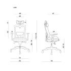 UNIQUE LINK ergonomikus irodai szék