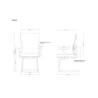 UNIQUE LINK S tárgyalószék